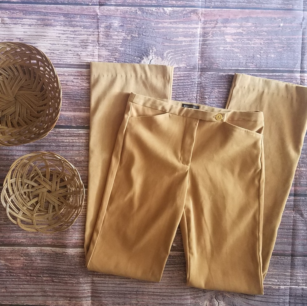 BCBGMaxazria Faux-Suede Pant